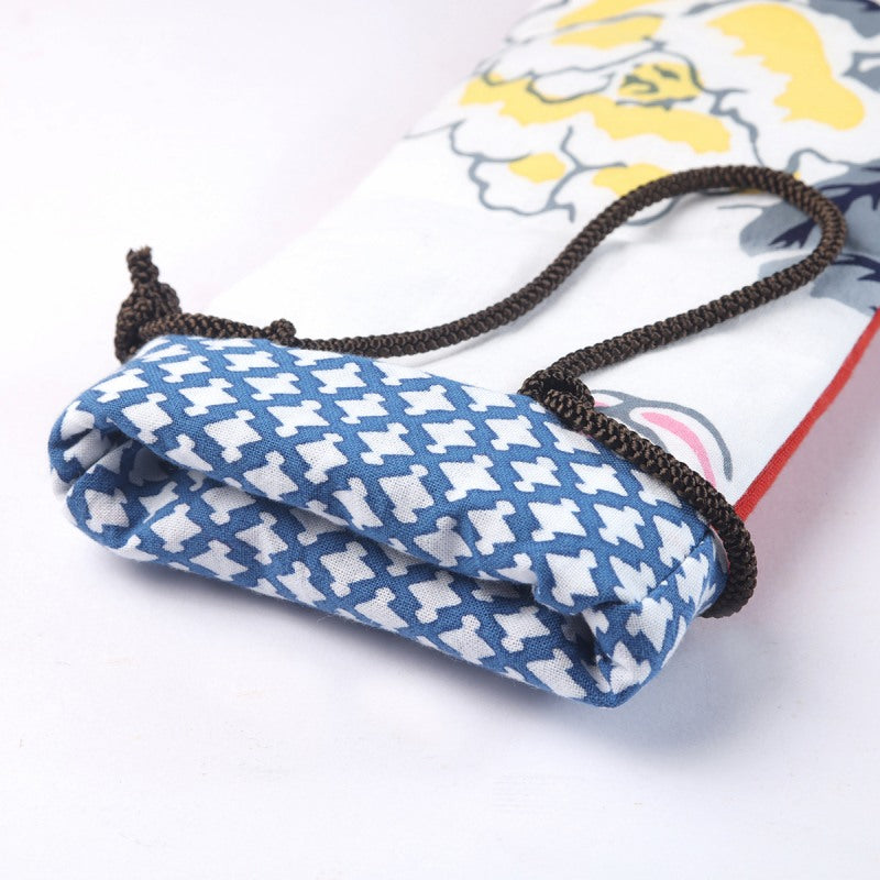 Tenugui Handmade Bottle Bag (Liquor bag) #6