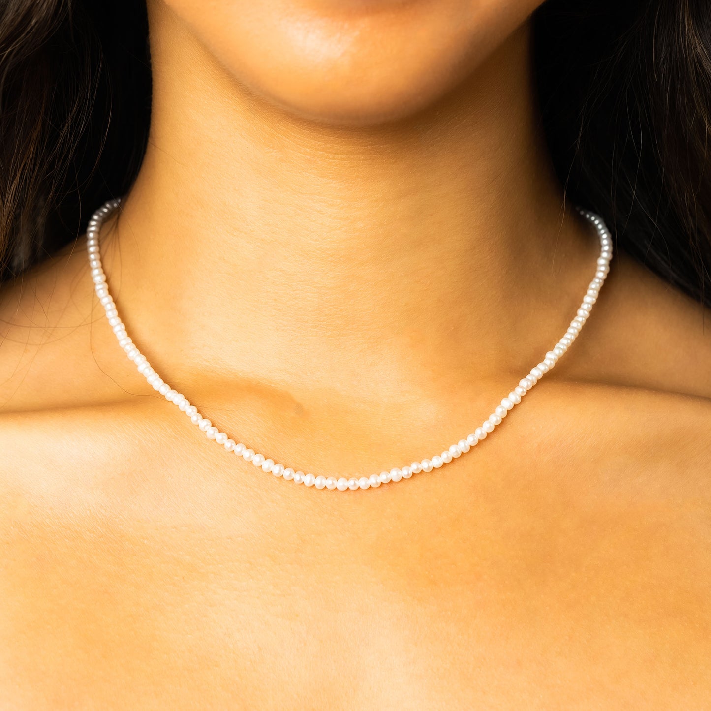 Pearl(3.5mm) Necklace Bracelet 2WAY
