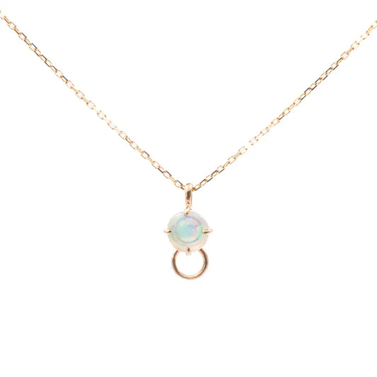 Est LiLas K10YG Opal Necklace