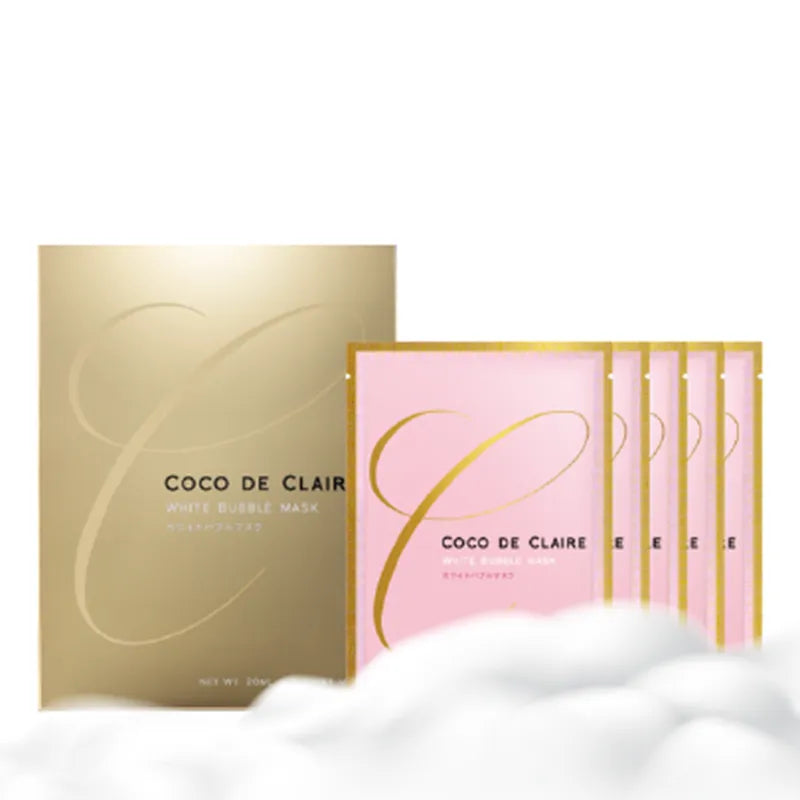 Coco de Claire White Bubble Mask (5 sheets)